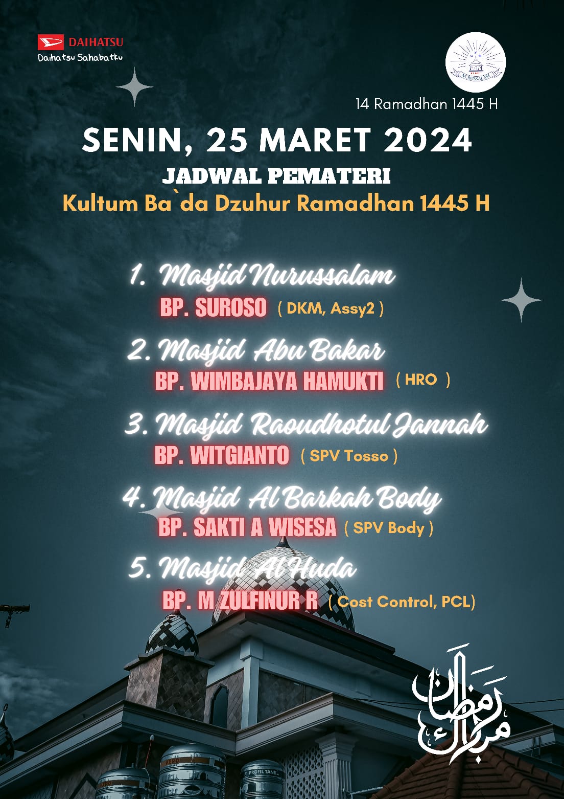 Jadwal