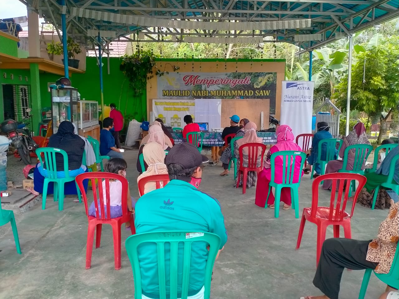 Suasana Nobar Silatnas Fasil se-Indonesia di KBA Kalimantan Selatan