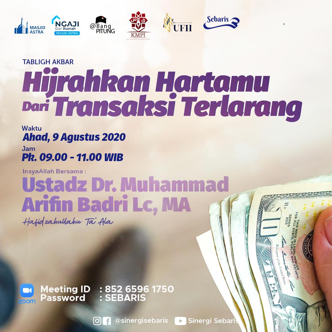 Hijrahkan Hartamu dari Transaksi Terlarang