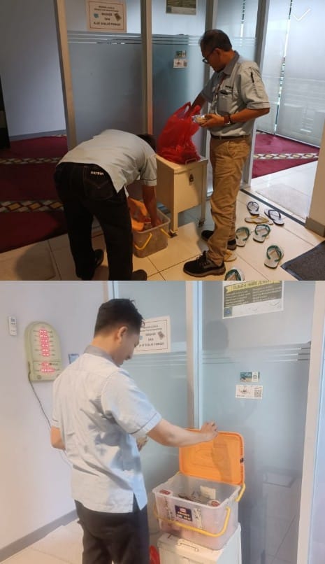 Ta'jil Harian di Mushola HO