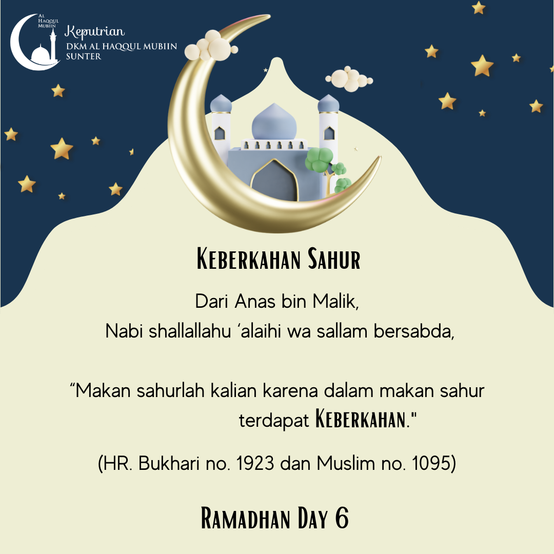 Keberkahan Sahur