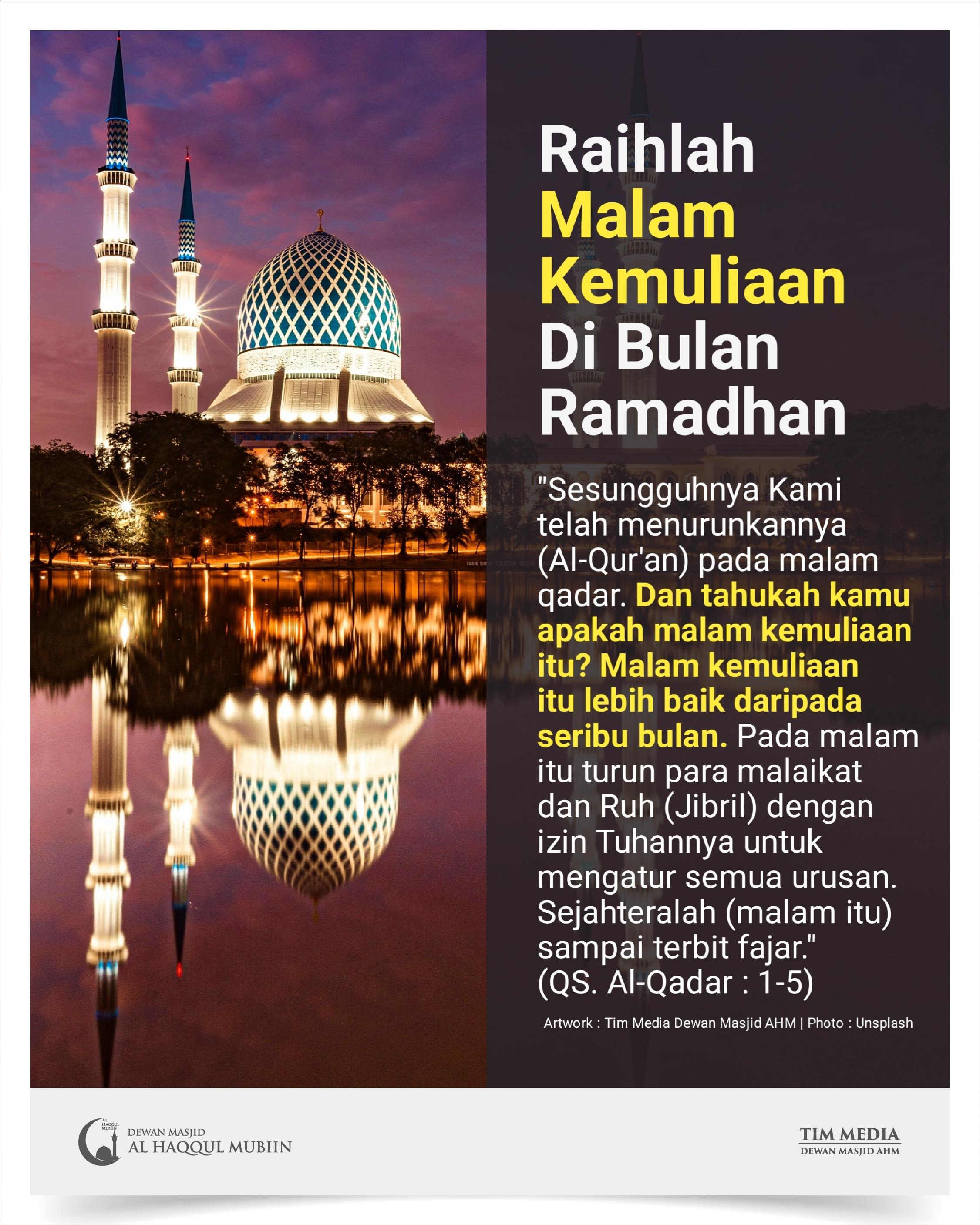 011 | Raihlah Malam Kemuliaan Di Bulan Ramadhan